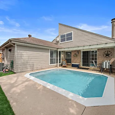 Villa Houston Pool Getaway Games Parking Wifi Pet Extérieur photo